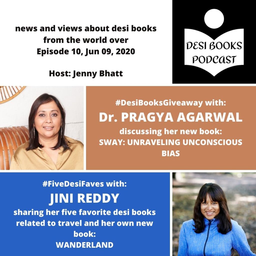 #FiveDesiFaves: Jini Reddy on her favorite desi travel and place books