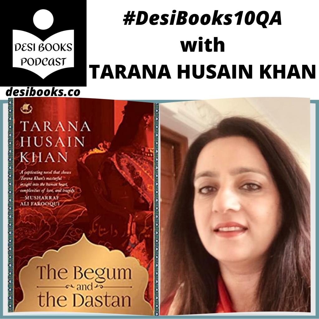 #DesiBooks10QA with Tarana Husain Khan