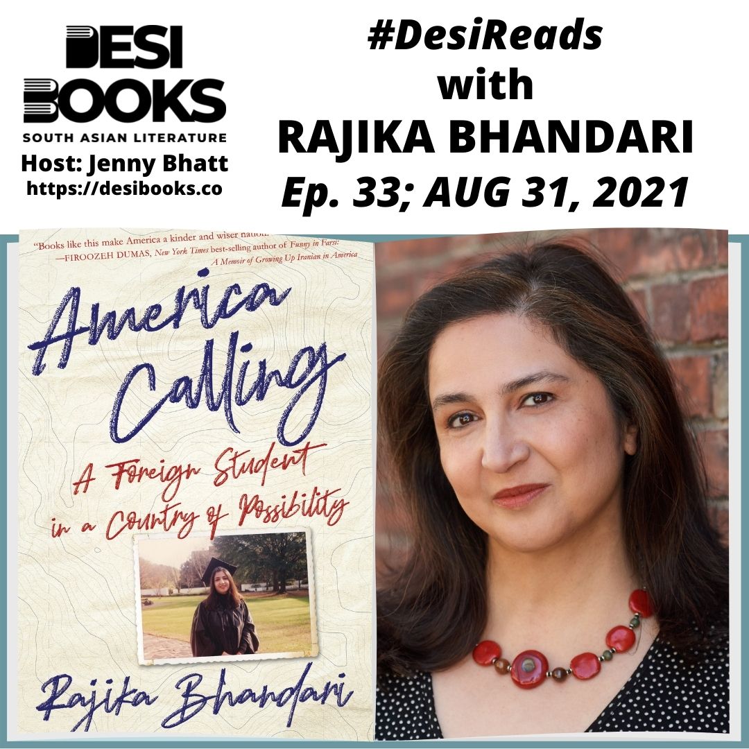 #DesiReads: Rajika Bhandari reads from her memoir, America Calling