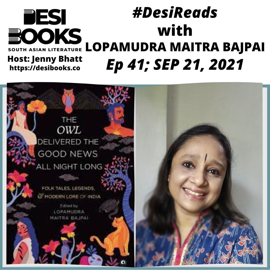 #DesiReads: Lopamudra Maitra Bajpai reads from her anthology, The Owl Delivered the Good News All Night Long
