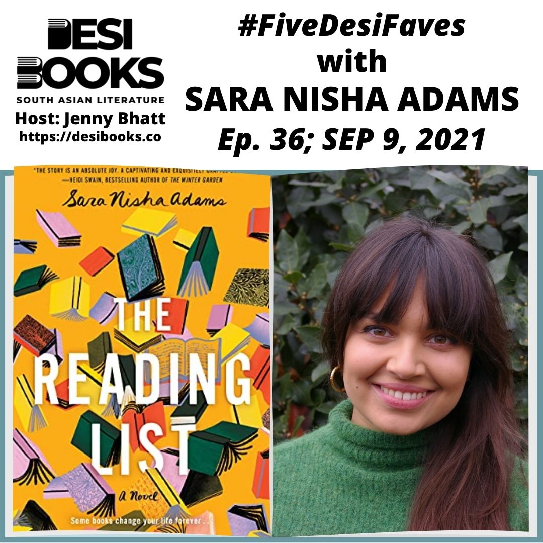 #FiveDesiFaves: Sara Nisha Adams’ favorite novels to reread