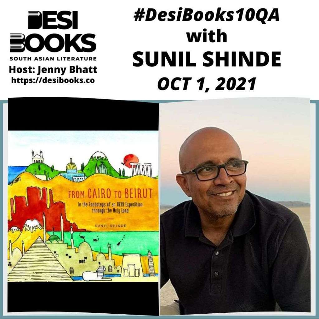 #DesiBooks10QA: Sunil Shinde on writing about retracing a 200-year-old journey
