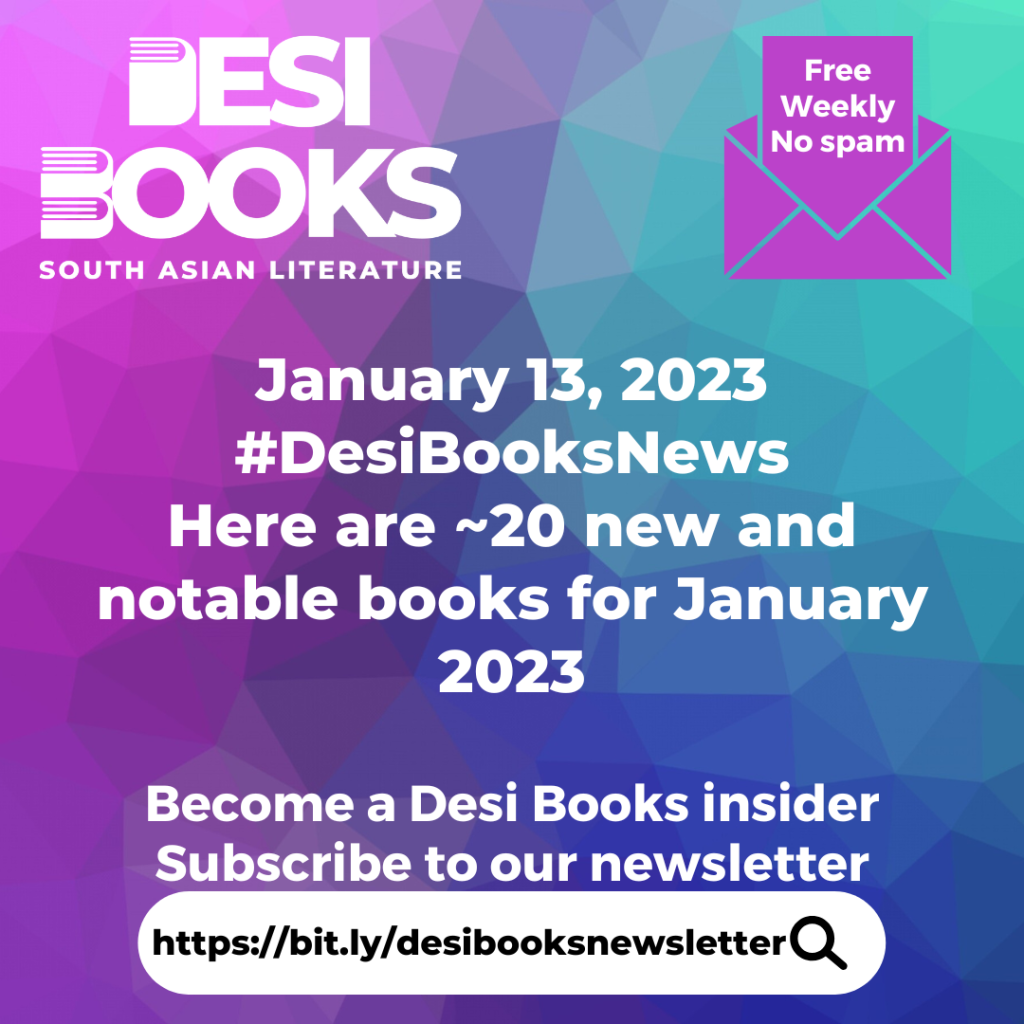 #DesiBooksNews: here are ~20 new and notable books for January 2023