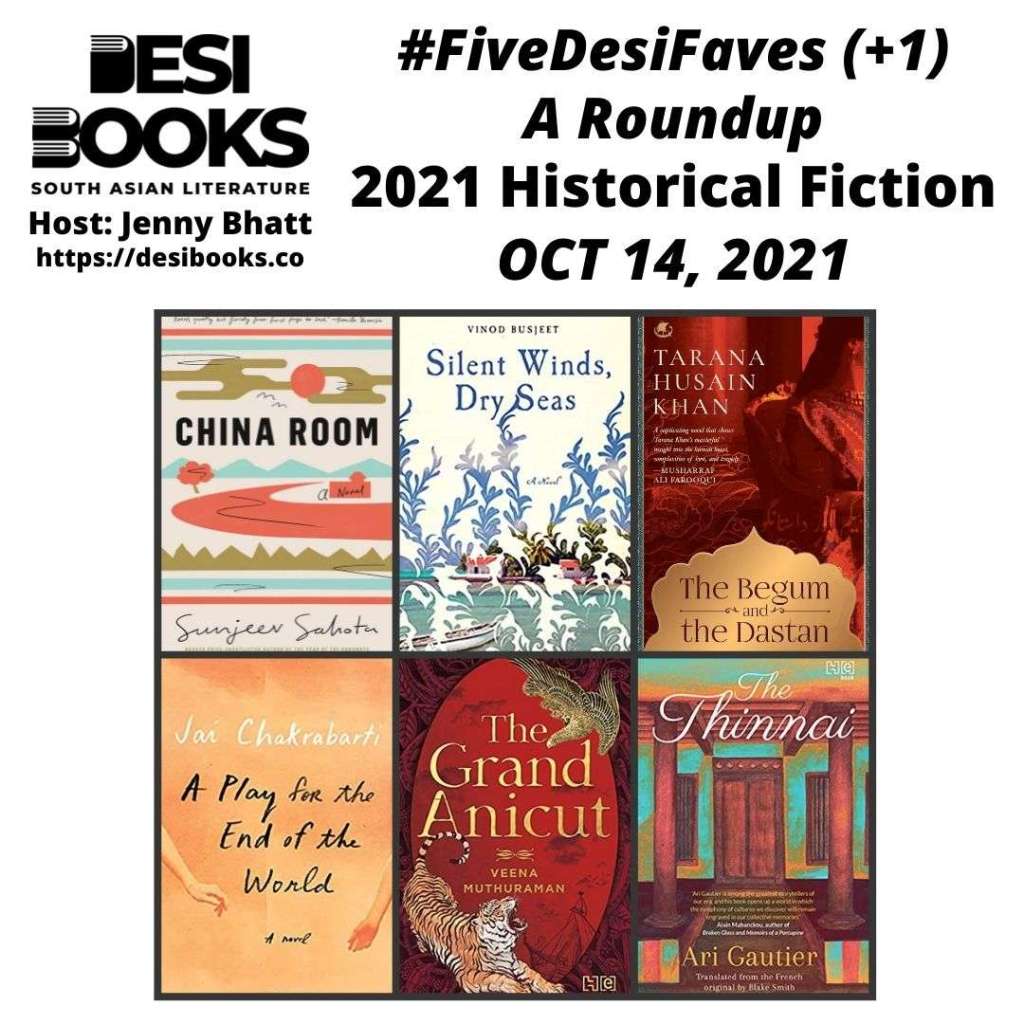 #FiveDesiFaves Roundup: Historical Fiction