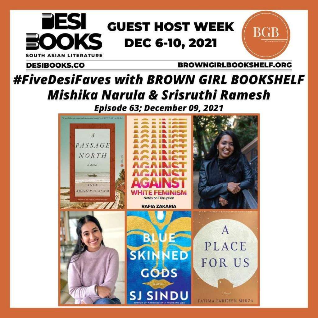 #FiveDesiFaves: Mishika Narula and Srisruthi Ramesh of Brown Girl Bookshelf share their recent favorites