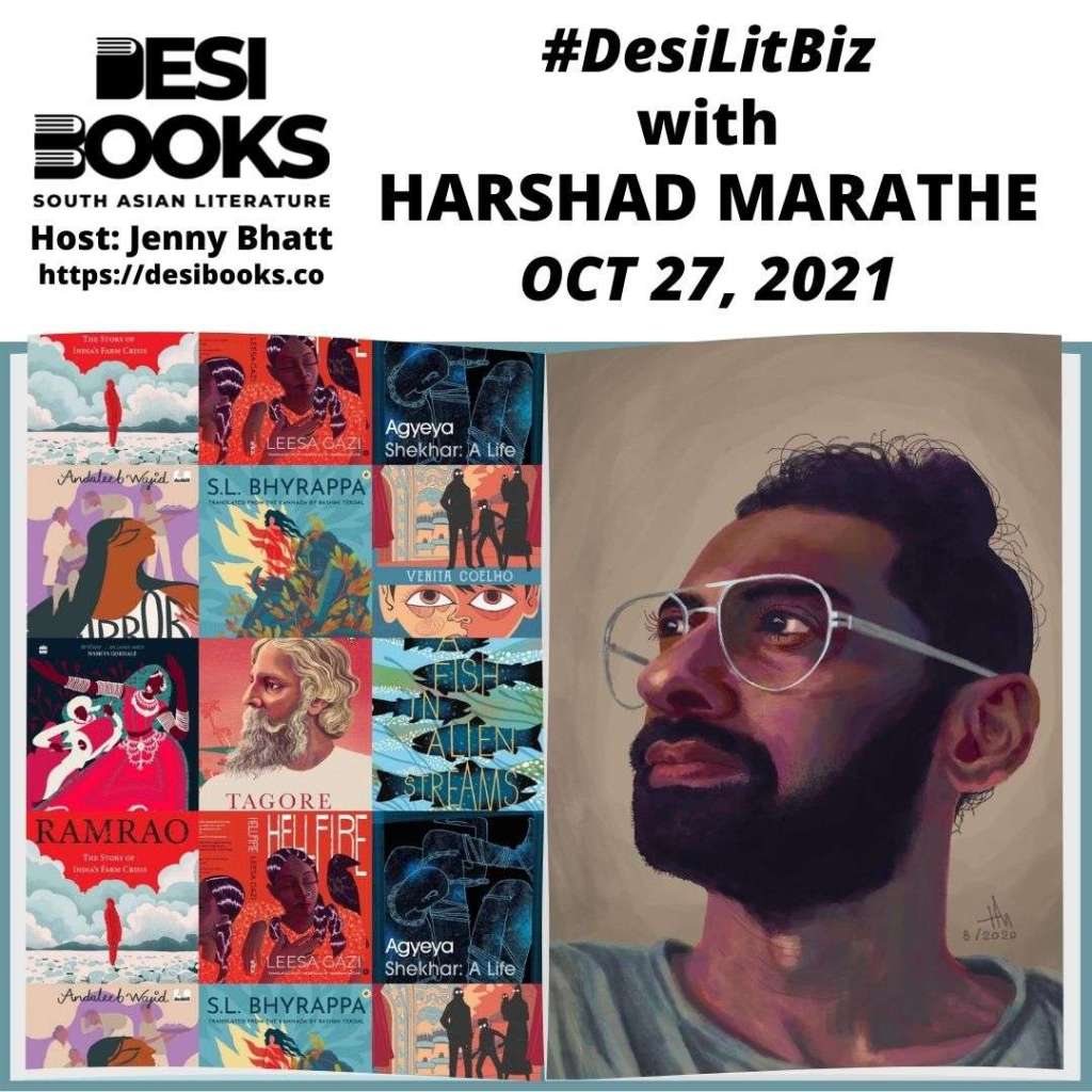#DesiLitBiz: Harshad Marathe on book cover design and tips for debut&nbsp;writers