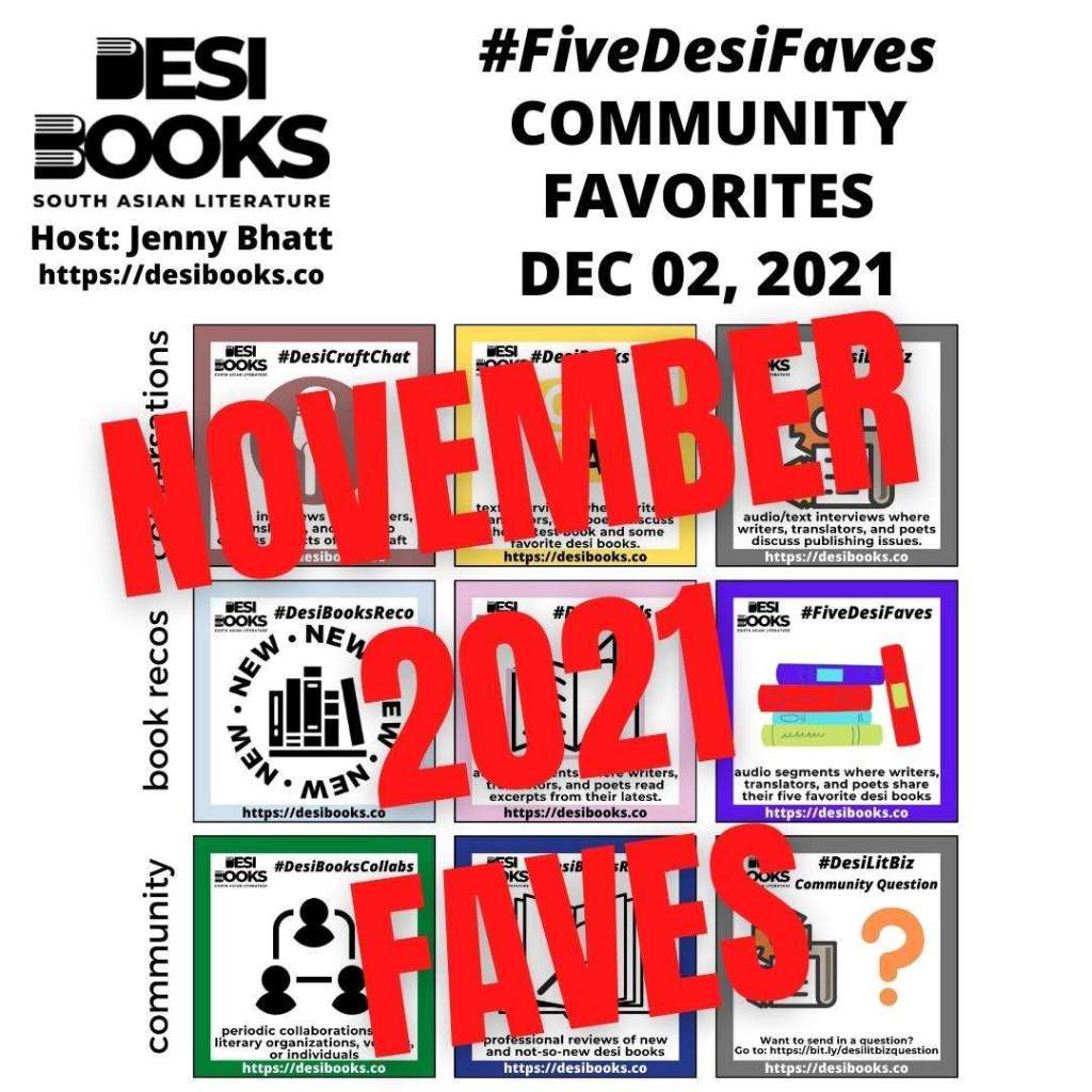 #FiveDesiFaves Roundup: Community Favorites for November&nbsp;2021