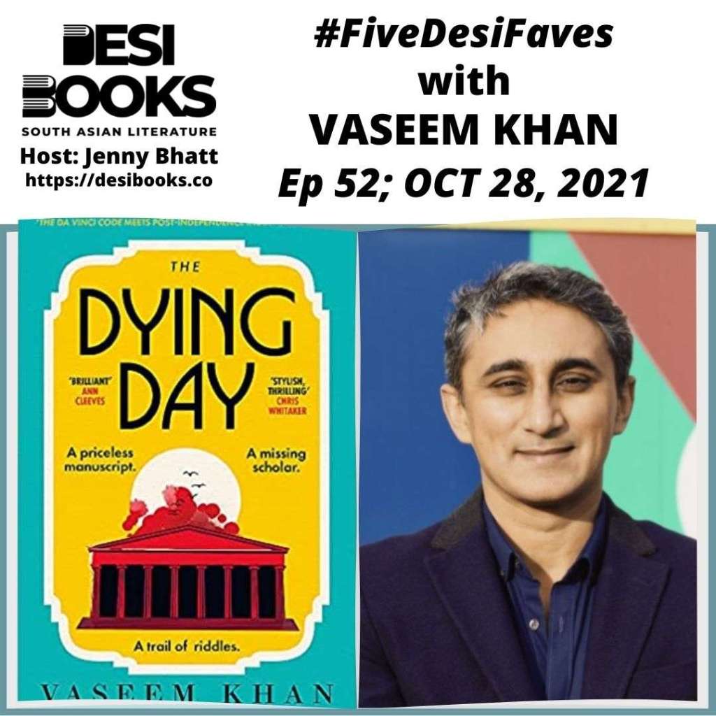 #FiveDesiFaves: Vaseem Khan shares his favorite desi crime fiction works