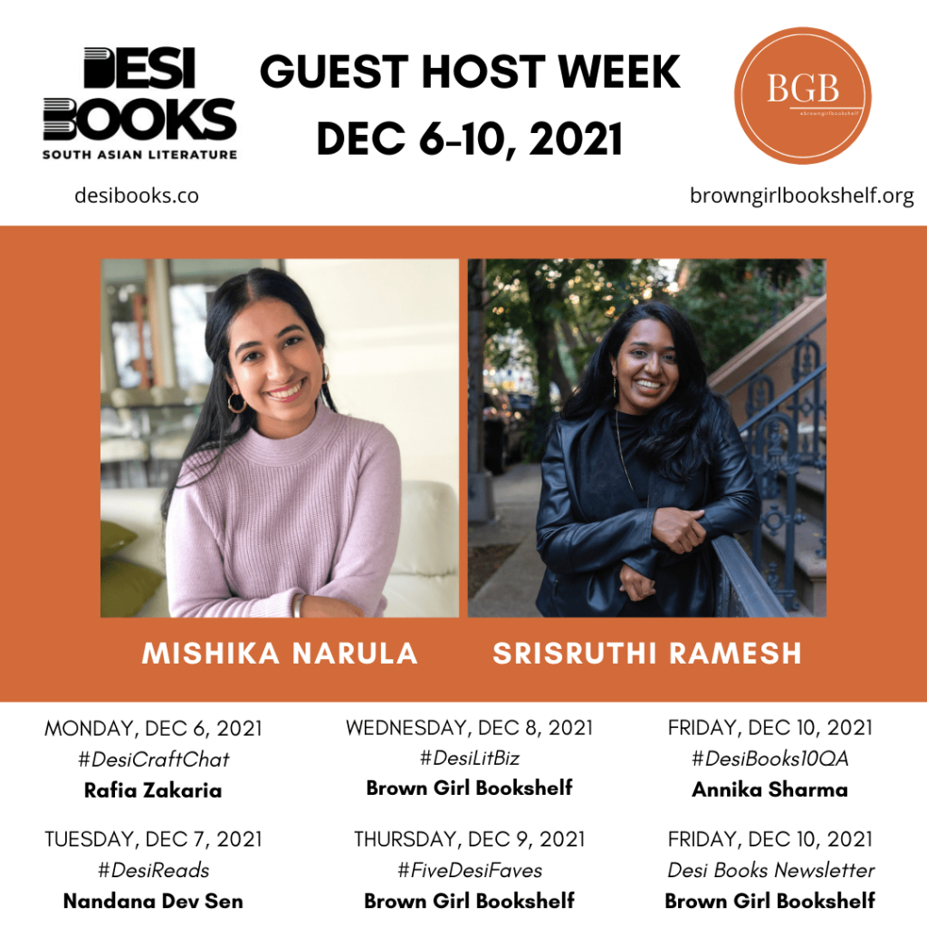 #DesiBooks Guest Host: Brown Girl Bookshelf