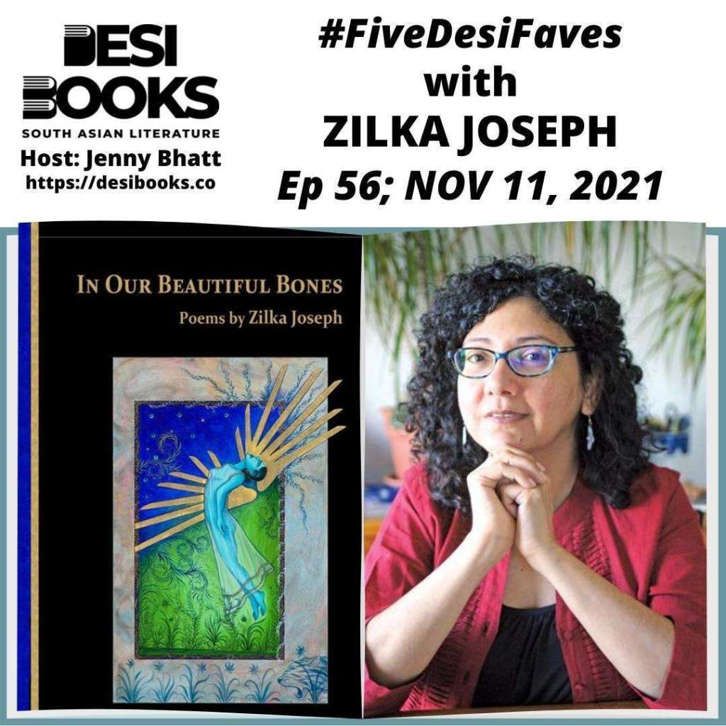 #FiveDesiFaves: Zilka Joseph shares her favorite books of poetry and hybrid essays